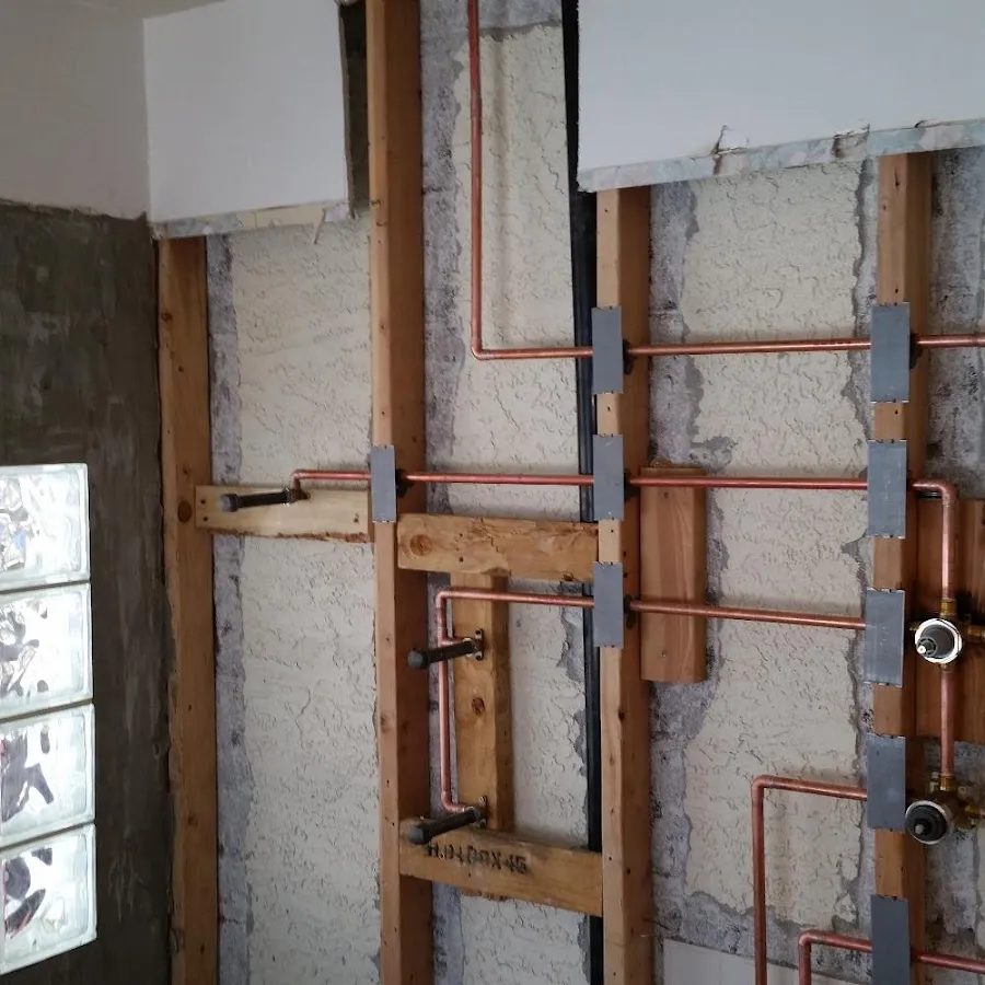 Copper pipe installation for Burst Pipe Repair in Porter