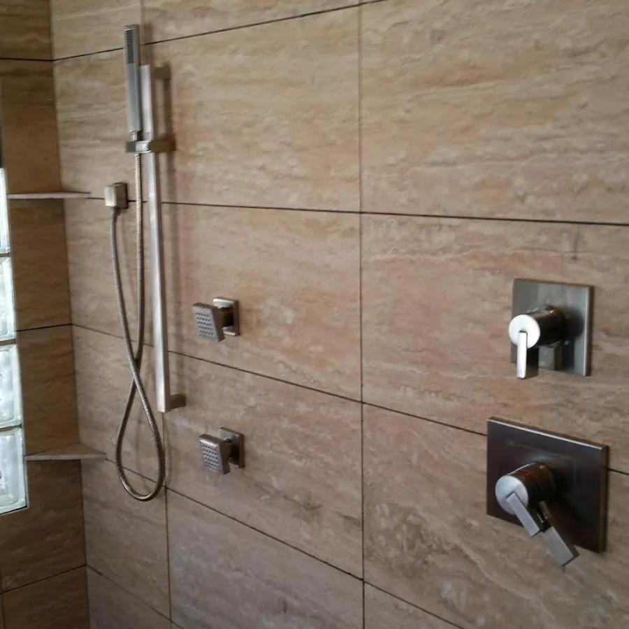 Shower fixture installation for Frozen Pipe Repair in Porter